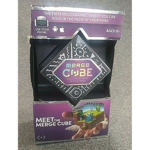 MERGE CUBE AR VR (Augmented Reality / Virtual Reality) Interactive Hologram